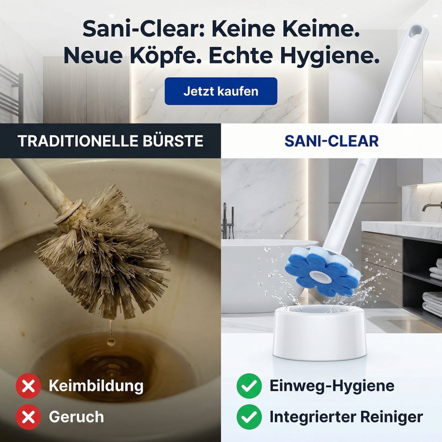 Sani-Clear - Schütze Deine Familie von Keimen und Bakterien