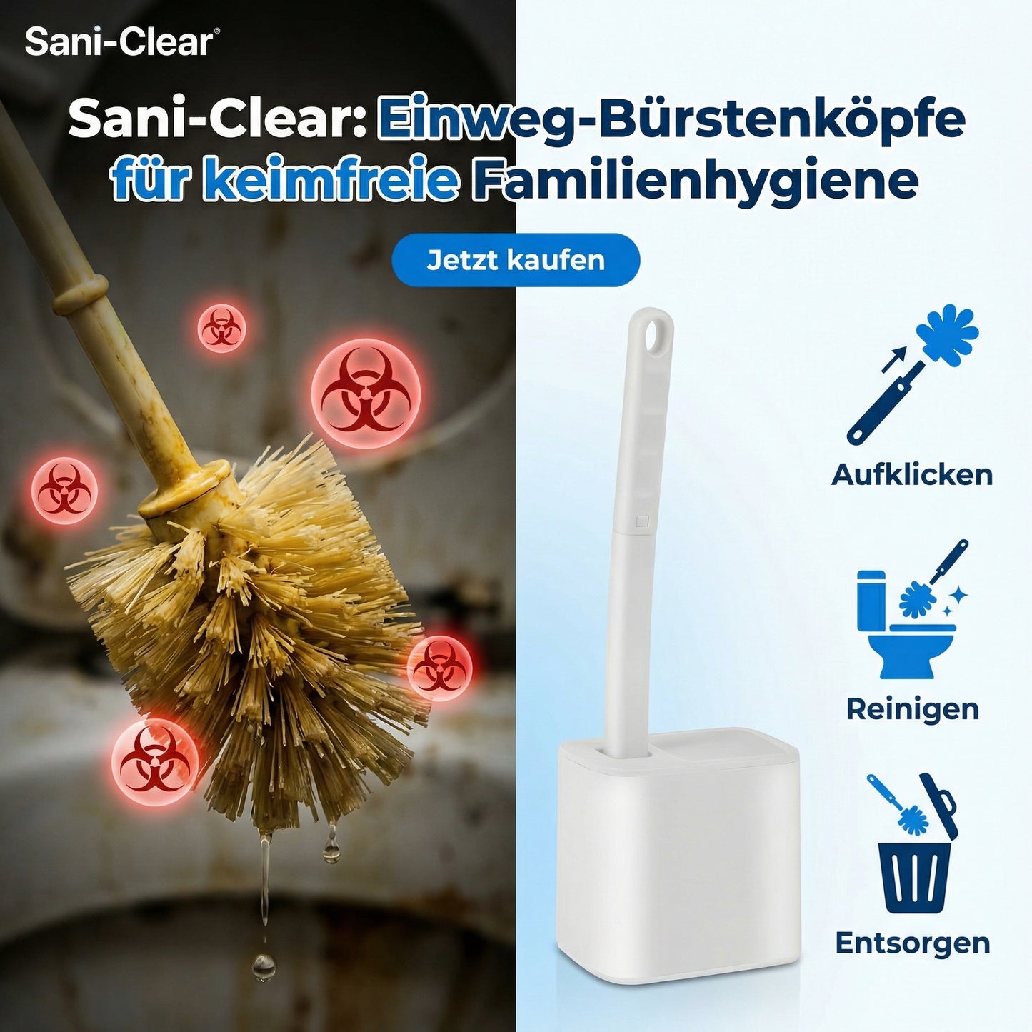 Sani-Clear - Schütze Deine Familie von Keimen und Bakterien