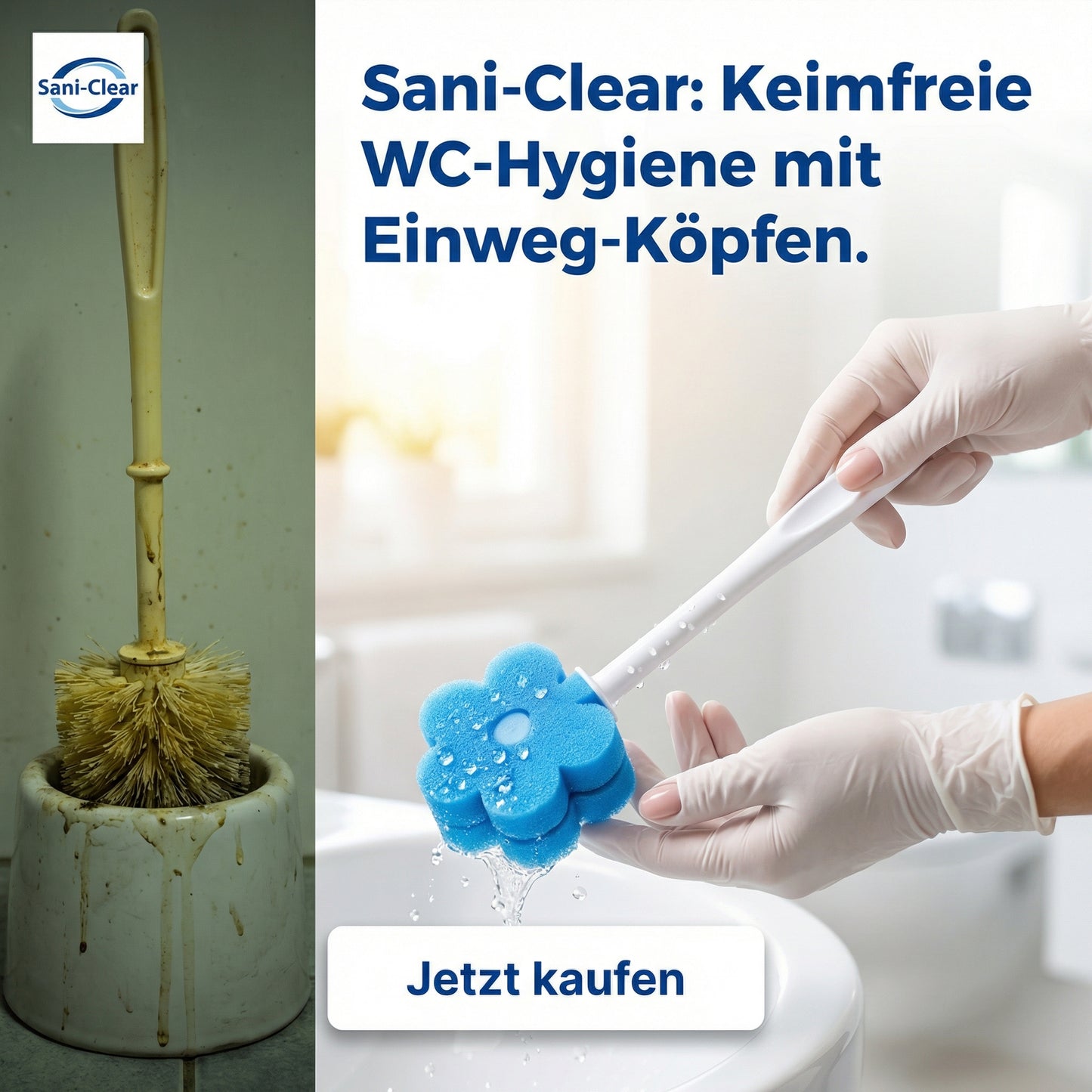 Sani-Clear - Schütze Deine Familie von Keimen und Bakterien