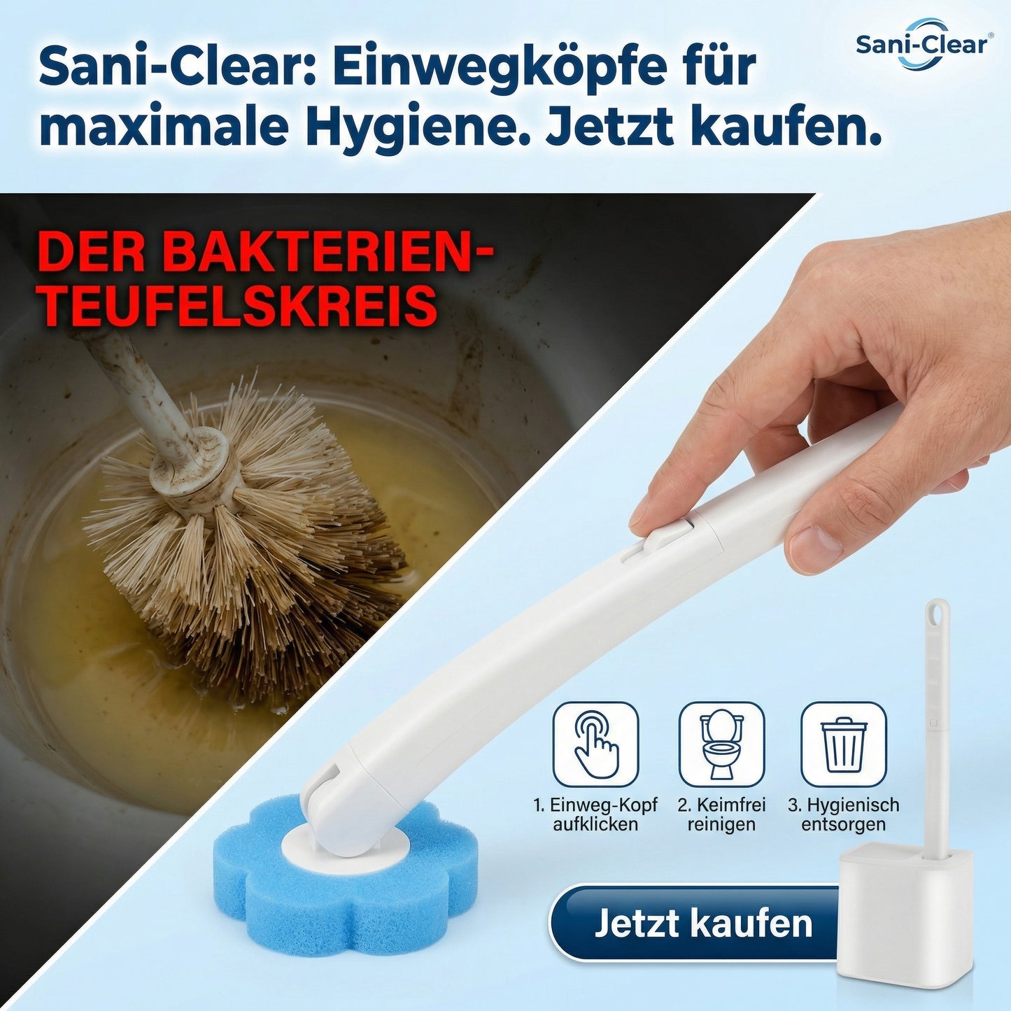 Sani-Clear - Schütze Deine Familie von Keimen und Bakterien